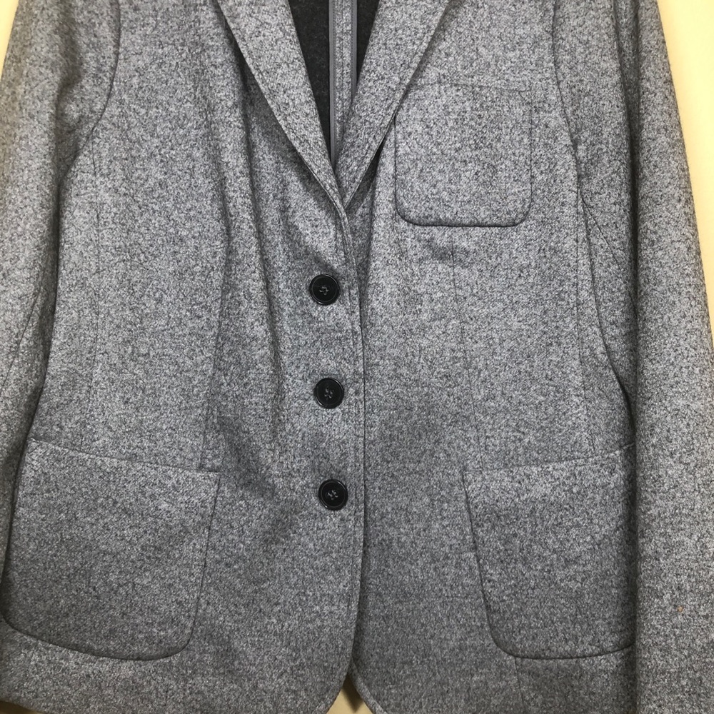 Talbots Wool Blend Notch Collar Patch Pocket Blaz… - image 3